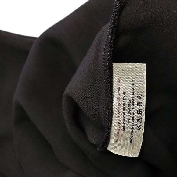 M.M Lafleur Womens Pencil Sheath Dress, Grey Black, Stretch, Office, Casual, 0 - Picture 9 of 9